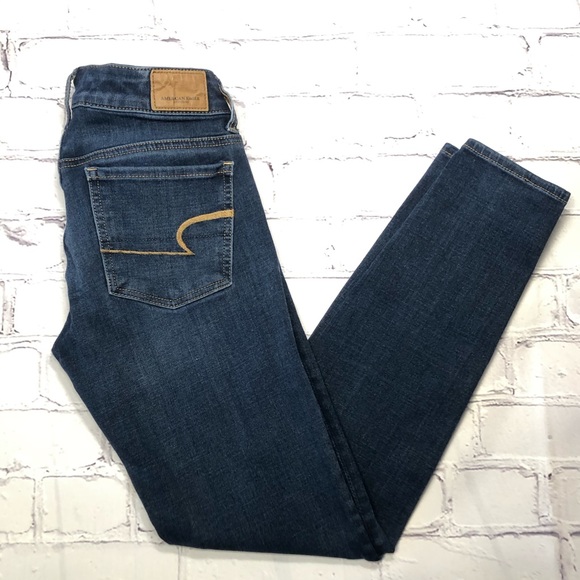 American Eagle Dark Wash Jeggings - Picture 7 of 7